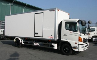 Xe tải HINO FC9JLSW thùng kín 6 tấn